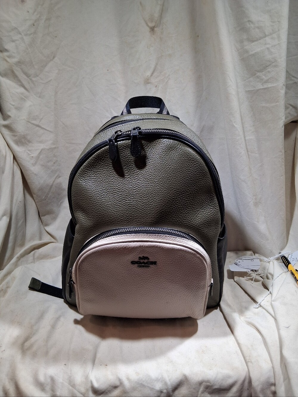 Coach colorblock back pack